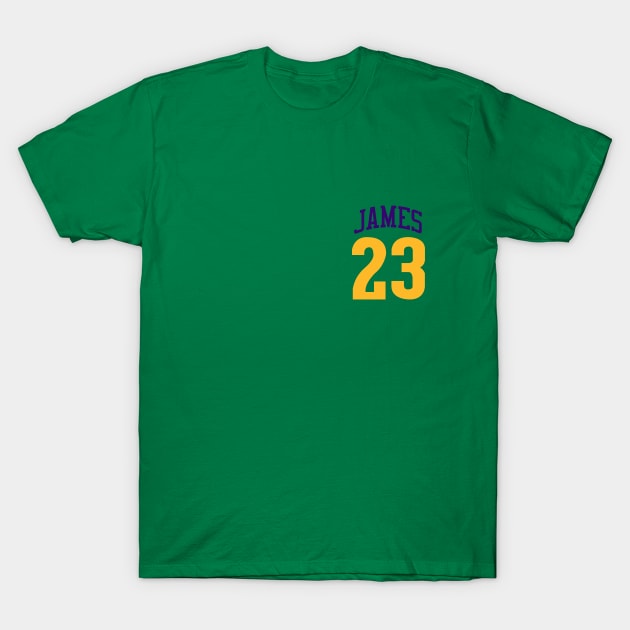 Los Angeles james 23 T-Shirt by Cabello's